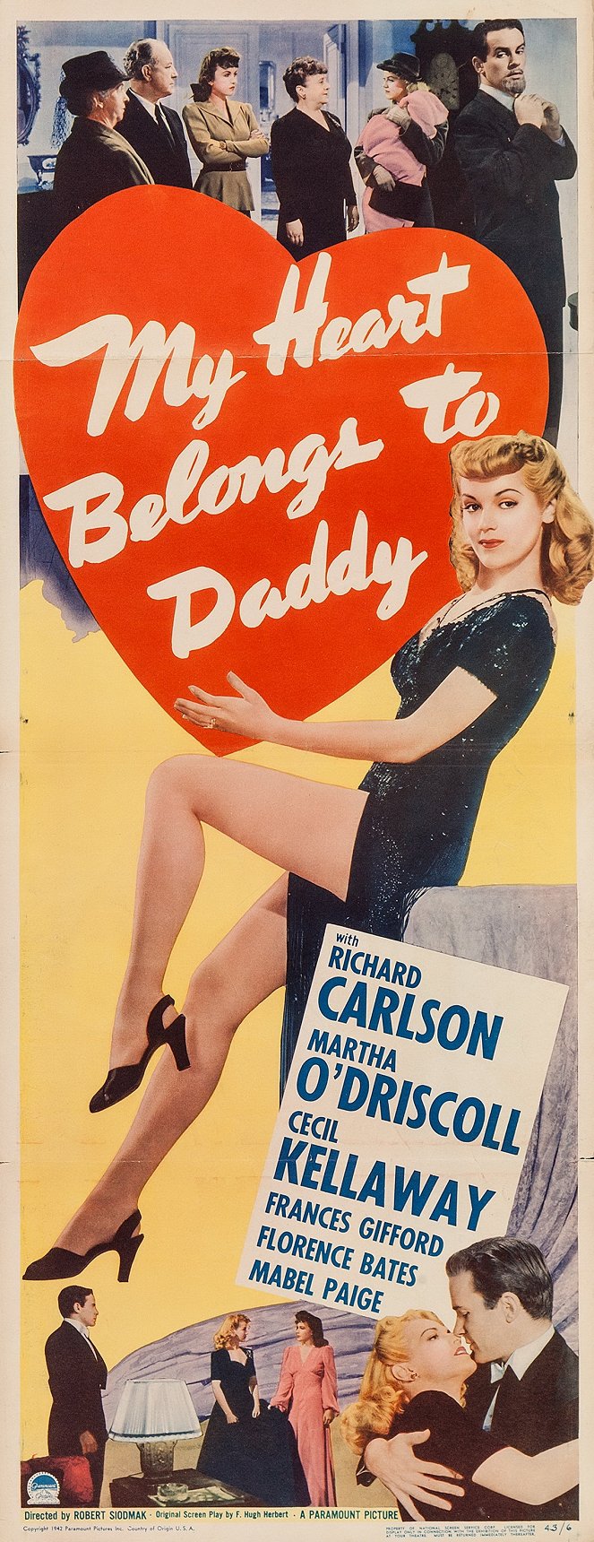 My Heart Belongs to Daddy - Affiches