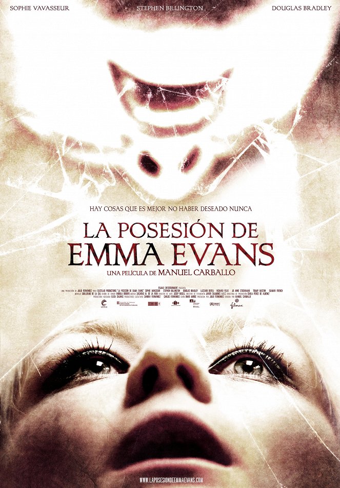 La posesión de Emma Evans - Carteles