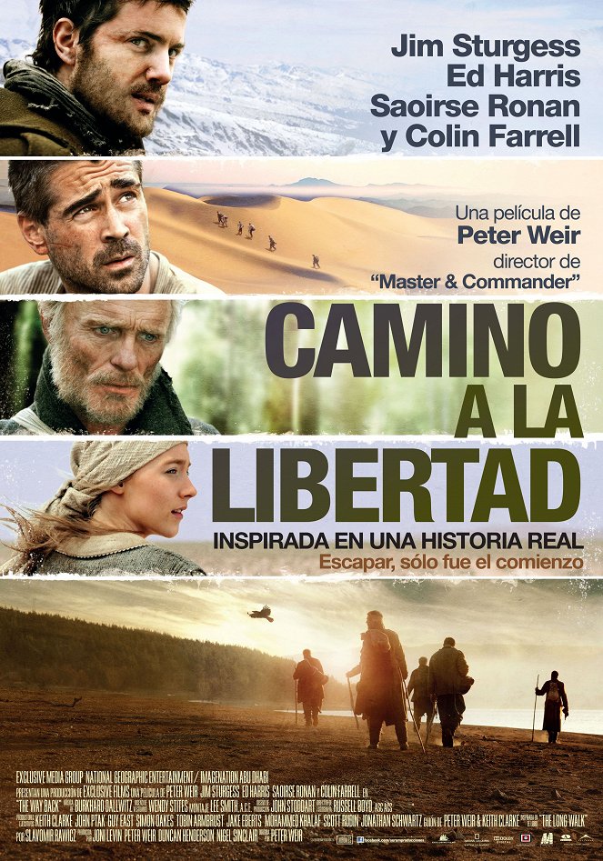 Camino a la libertad - Carteles