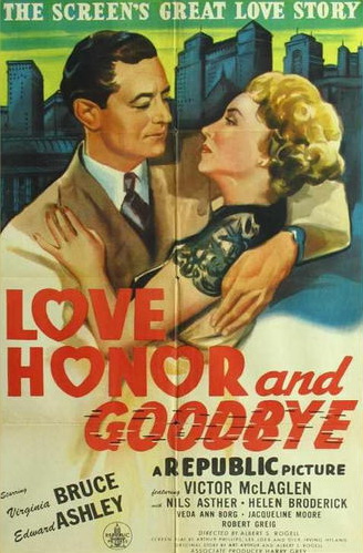 Love, Honor and Goodbye - Affiches