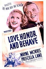 Love, Honor and Behave - Plakátok