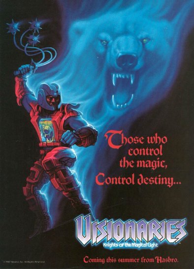 Visionaries: Knights of the Magical Light - Affiches