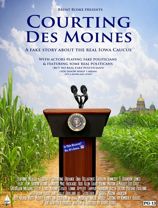 Courting Des Moines - Affiches
