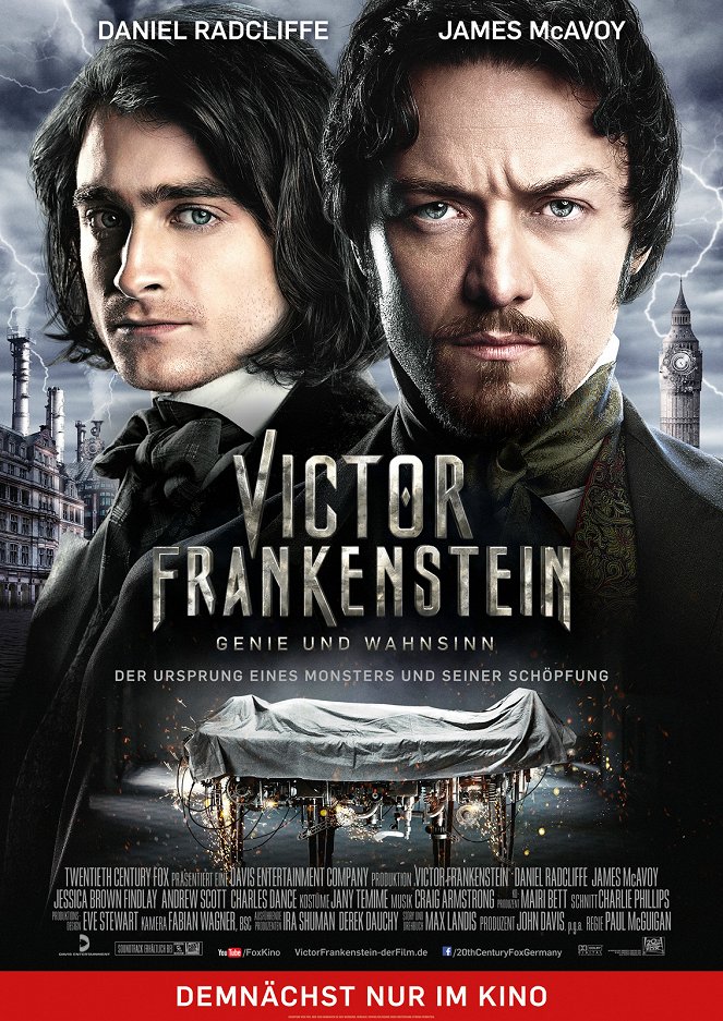 Victor Frankenstein - Genie und Wahnsinn - Plakate