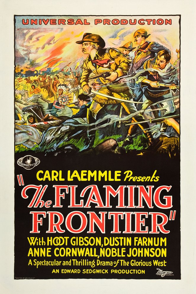 The Flaming Frontier - Affiches