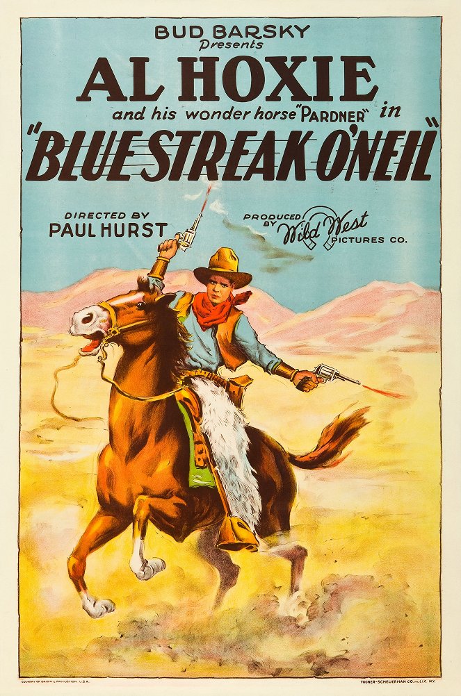 Blue Streak O'Neil - Plakate
