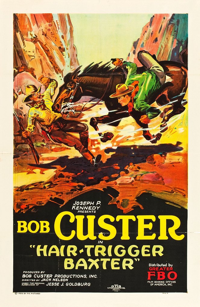 Hair Trigger Baxter - Plakátok
