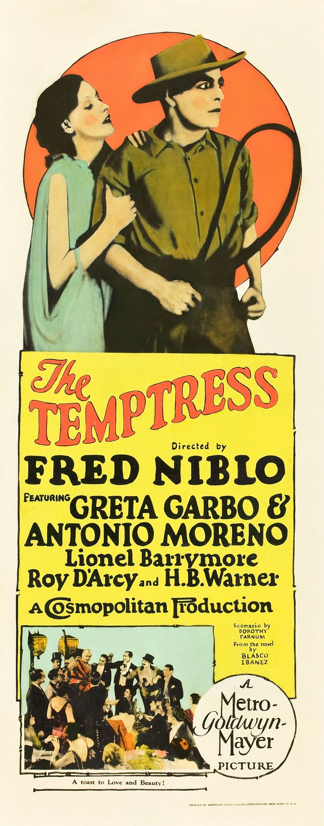 The Temptress - Affiches