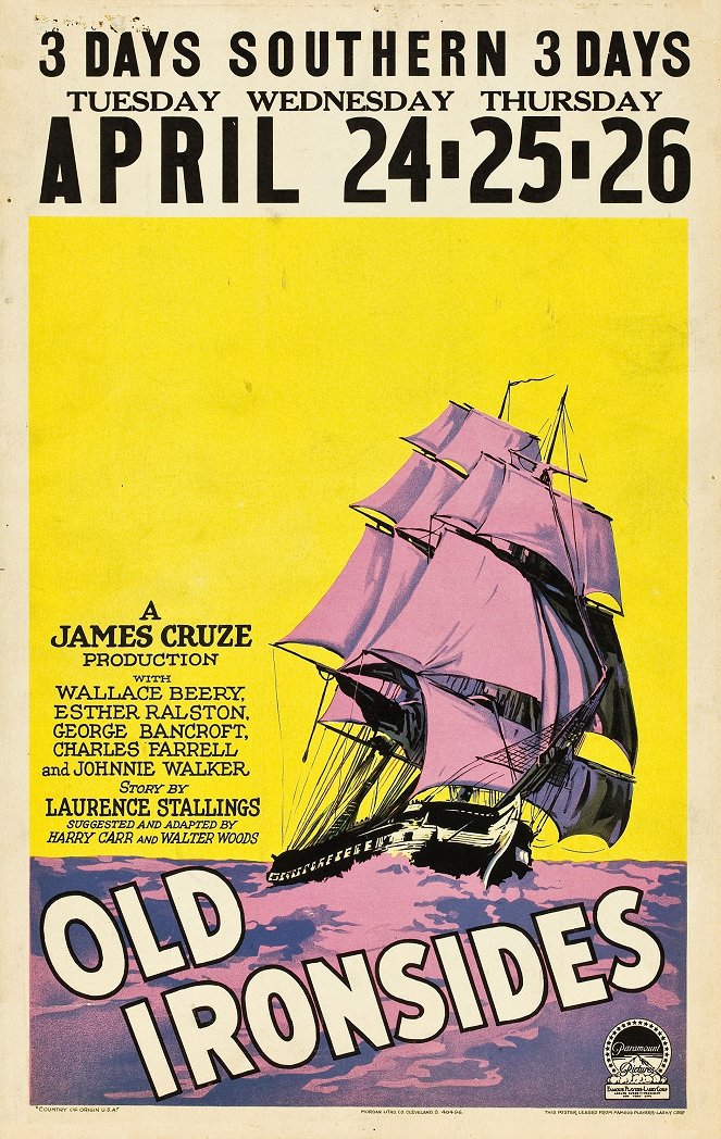 Old Ironsides - Affiches