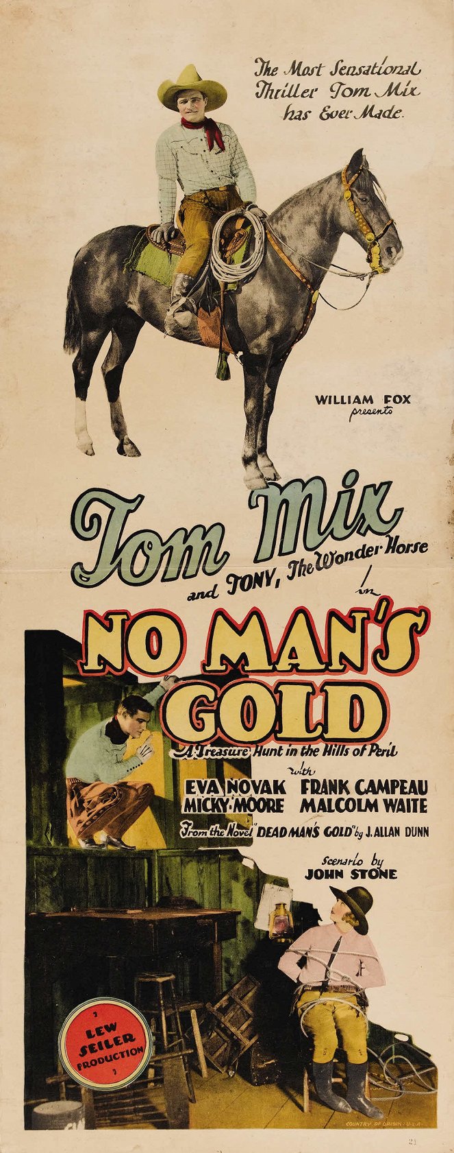 No Man's Gold - Cartazes