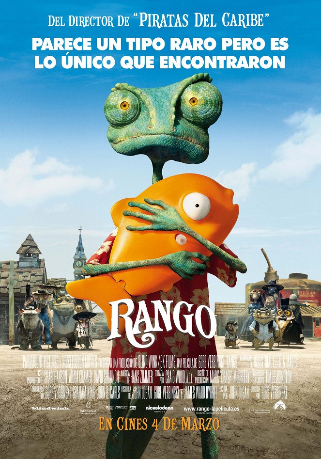 Rango - Carteles