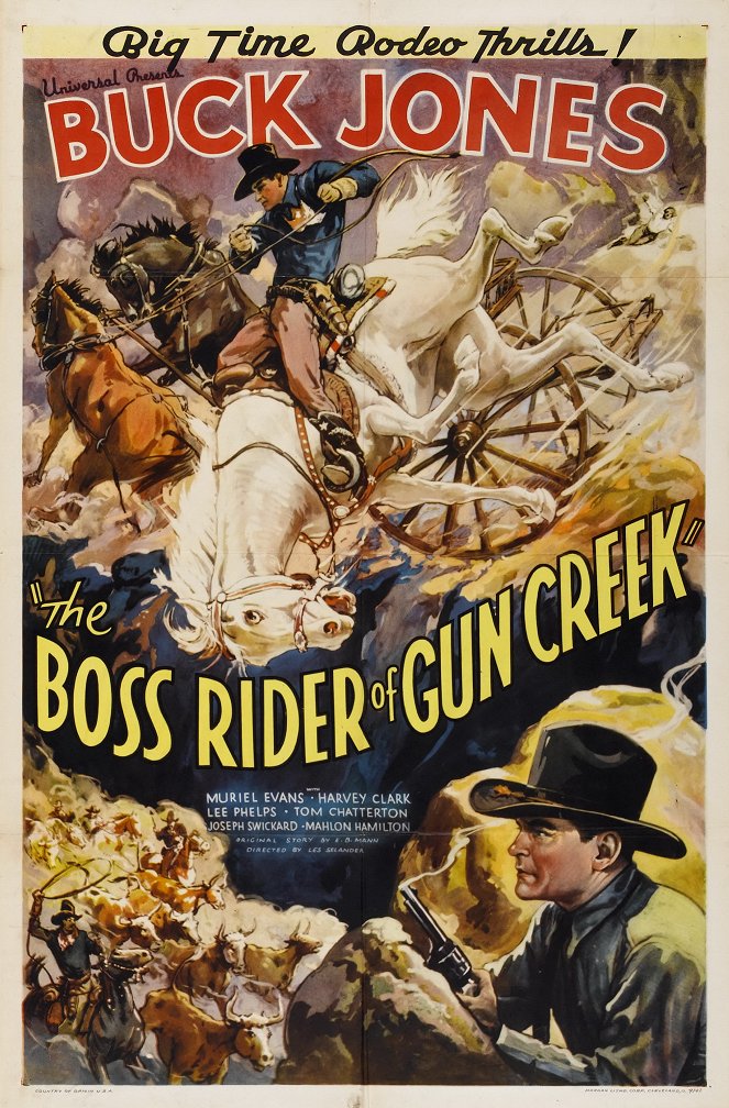 The Boss Rider of Gun Creek - Julisteet