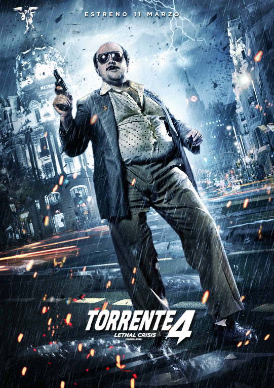 Torrente 4. - A válság halálos - Plakátok