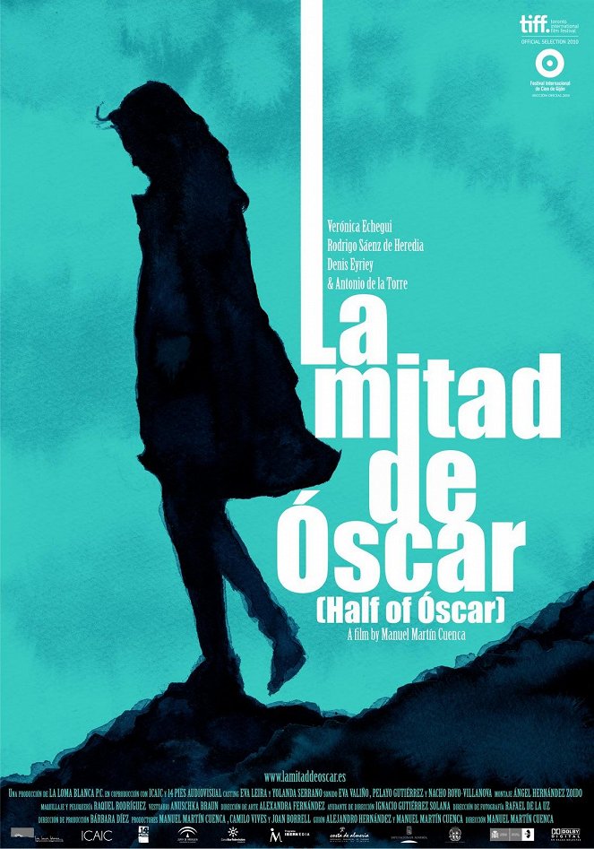 La mitad de Óscar - Posters