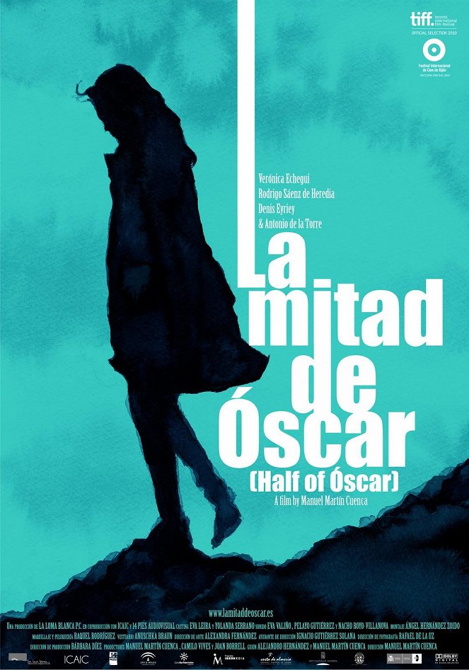 La mitad de Óscar - Plakaty