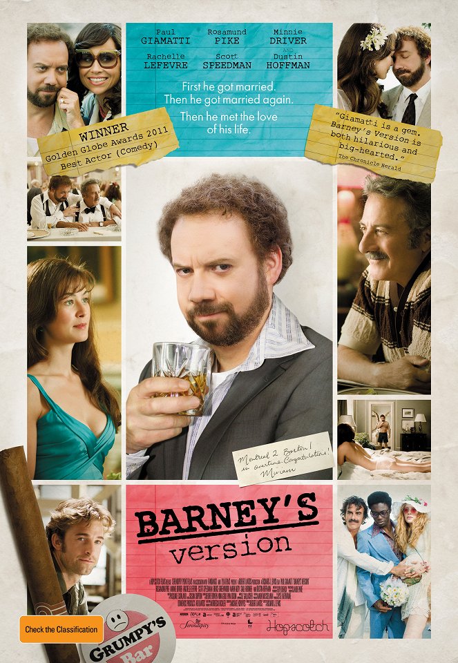 Barney's Version - Posters