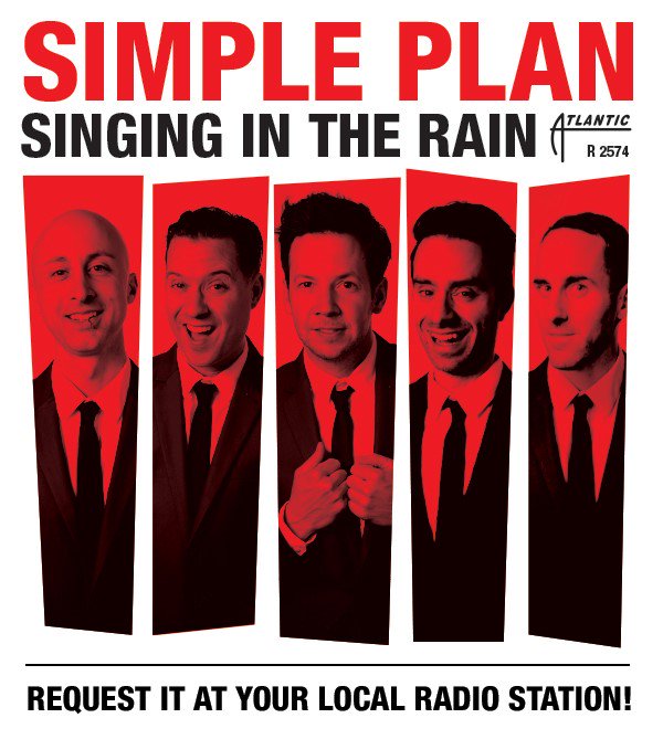 Simple Plan - Singing In The Rain - Affiches