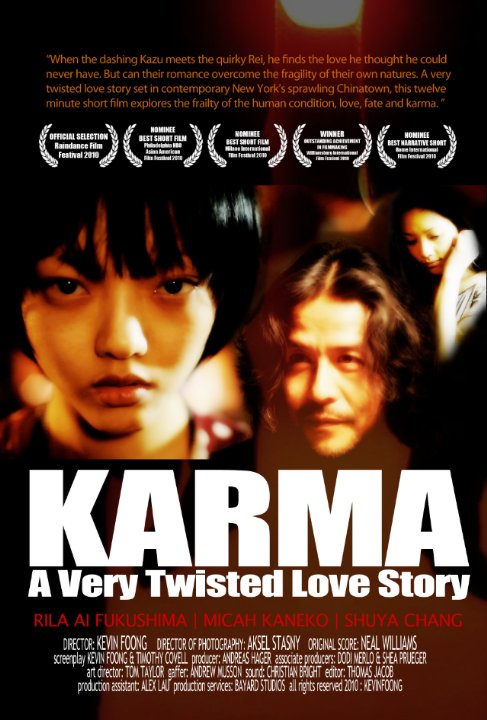 Karma: A Very Twisted Love Story - Julisteet