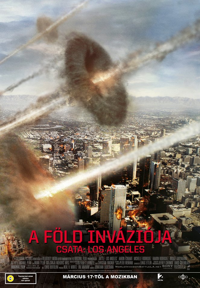 A Föld inváziója - Csata: Los Angeles - Plakátok