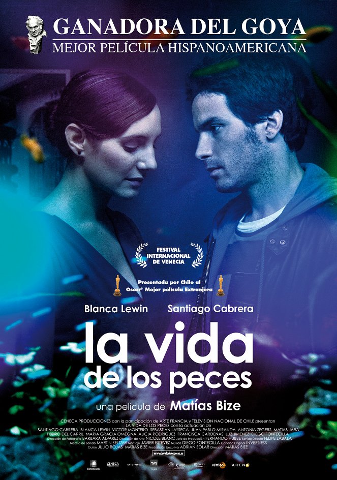 La vida de los peces - Carteles