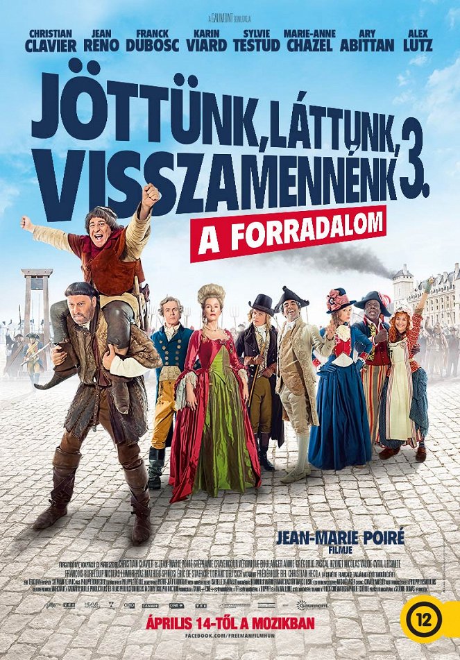 Jöttünk, láttunk, visszamennénk 3. - A forradalom - Plakátok