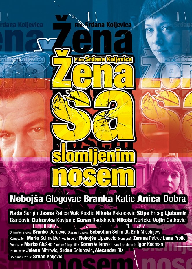 Žena se zlomeným nosem - Plagáty