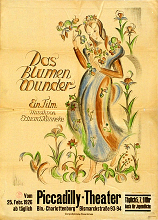 Das Blumenwunder - Plakátok