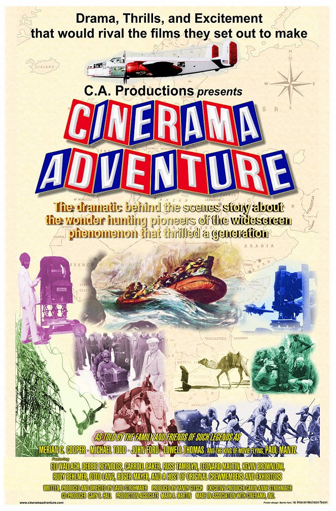 Cinerama Adventure - Plakate