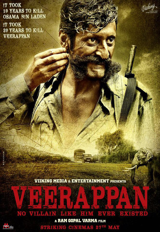 Veerappan - Affiches