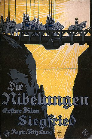 Die Nibelungen 1.Teil: Siegfrieds Kampf mit dem Drachen - Plakate