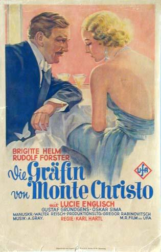 Die Gräfin von Monte-Christo - Affiches
