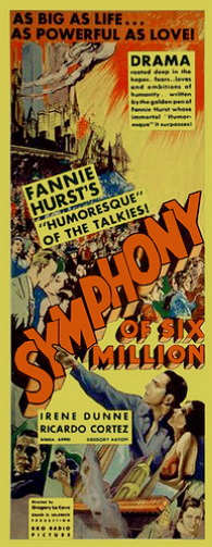 Symphony of Six Million - Plagáty
