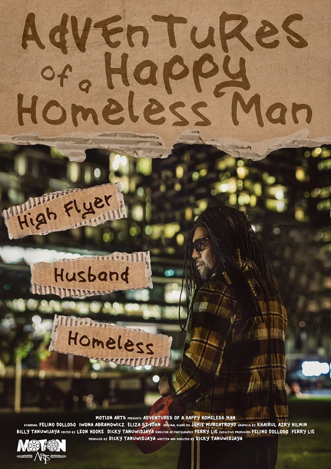 Adventures of a Happy Homeless Man - Carteles