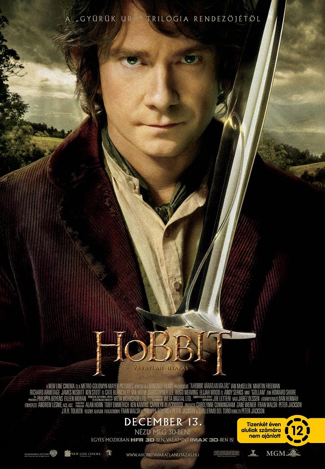 A hobbit - Váratlan utazás - Plakátok