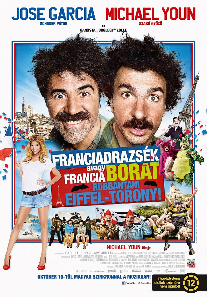 Franciadrazsék, avagy francia Borat robbantani Eiffel-torony! - Plakátok