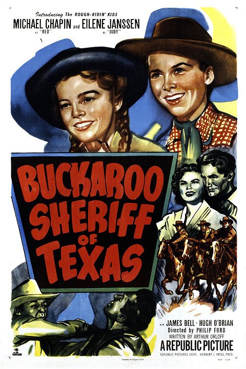 Buckaroo Sheriff of Texas - Plakate