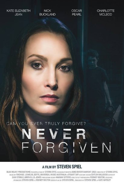 Never Forgiven - Carteles