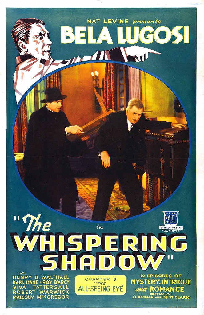 The Whispering Shadow - Affiches