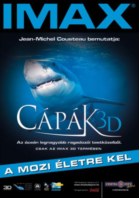Sharks 3D - Plakátok