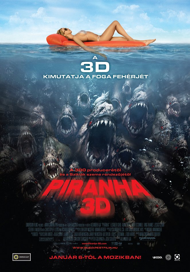 Piranha 3D - Plakátok