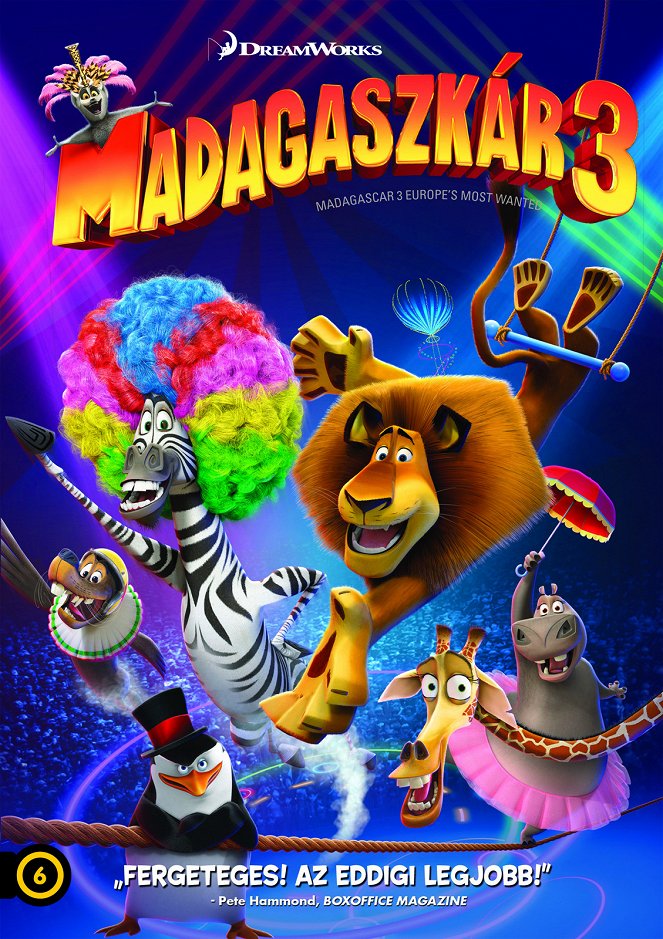 Madagaszkár 3. - Plakátok
