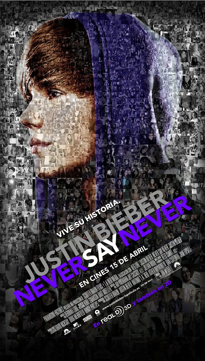 Justin Bieber: Never Say Never - Carteles
