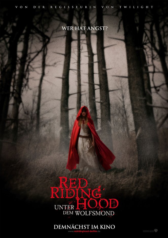 Dziewczyna w czerwonej pelerynie - Plakaty