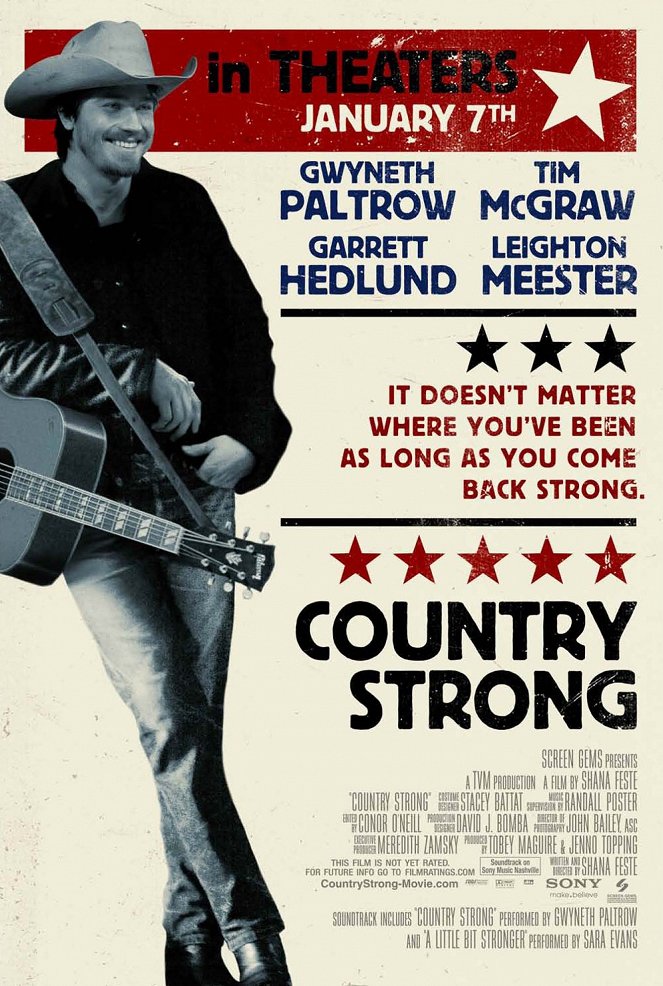 Country Strong - Julisteet