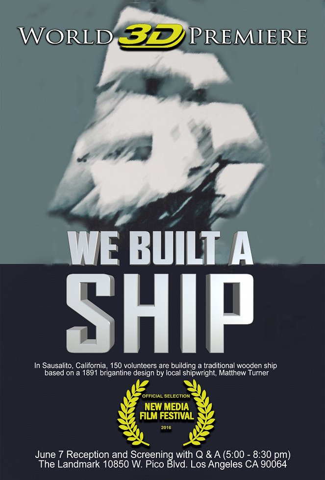 We Built a Ship - Affiches