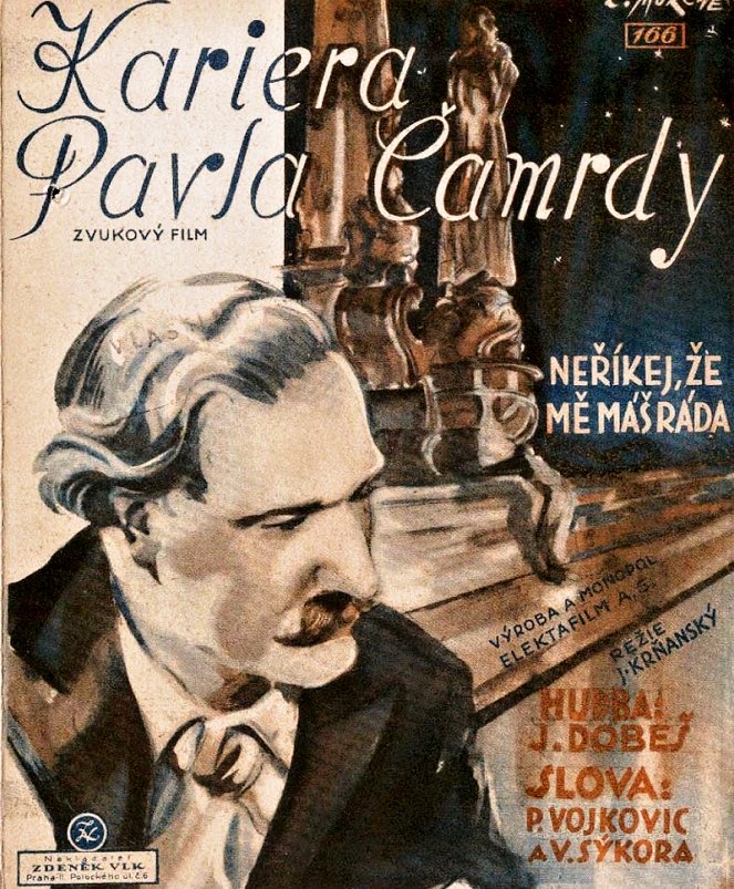 Kariéra Pavla Čamrdy - Plakátok