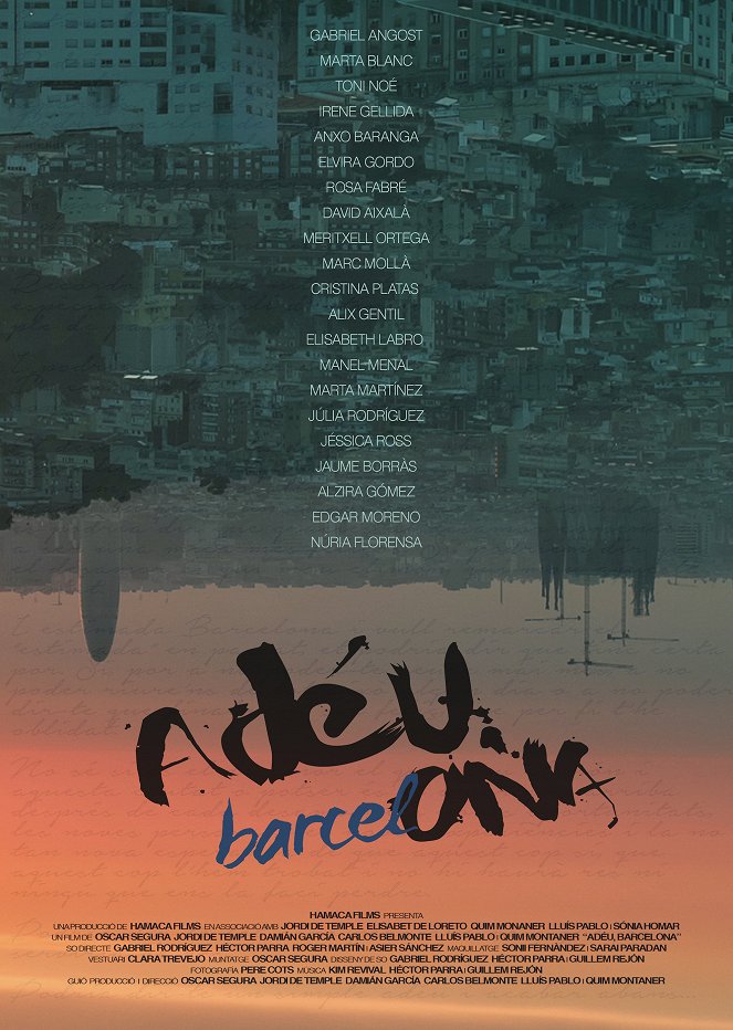 Adéu, Barcelona - Plakate