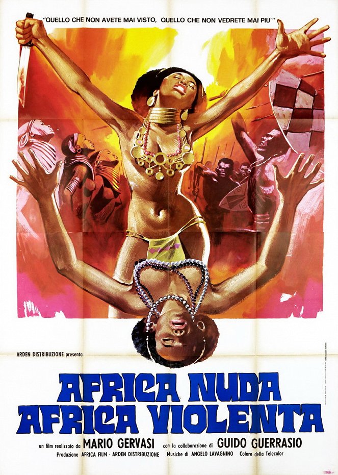 Africa nuda, Africa violenta - Plakátok