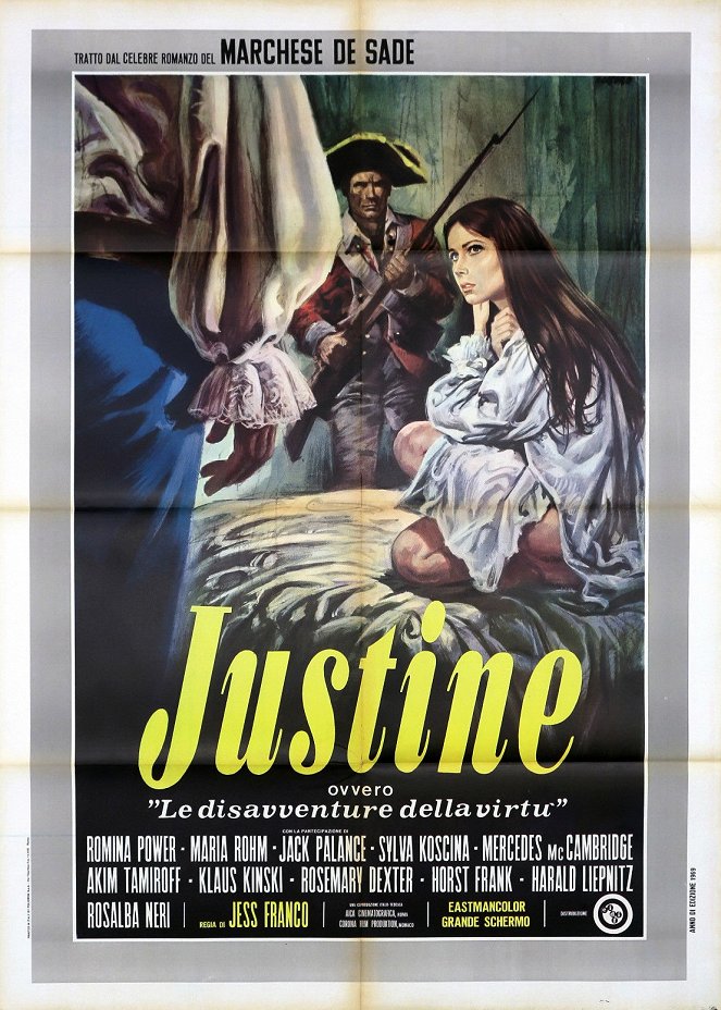 Marquis de Sade: Justine - Plakátok