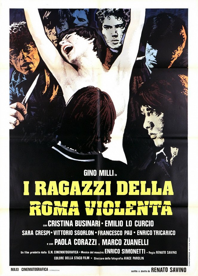 I ragazzi della Roma violenta - Posters
